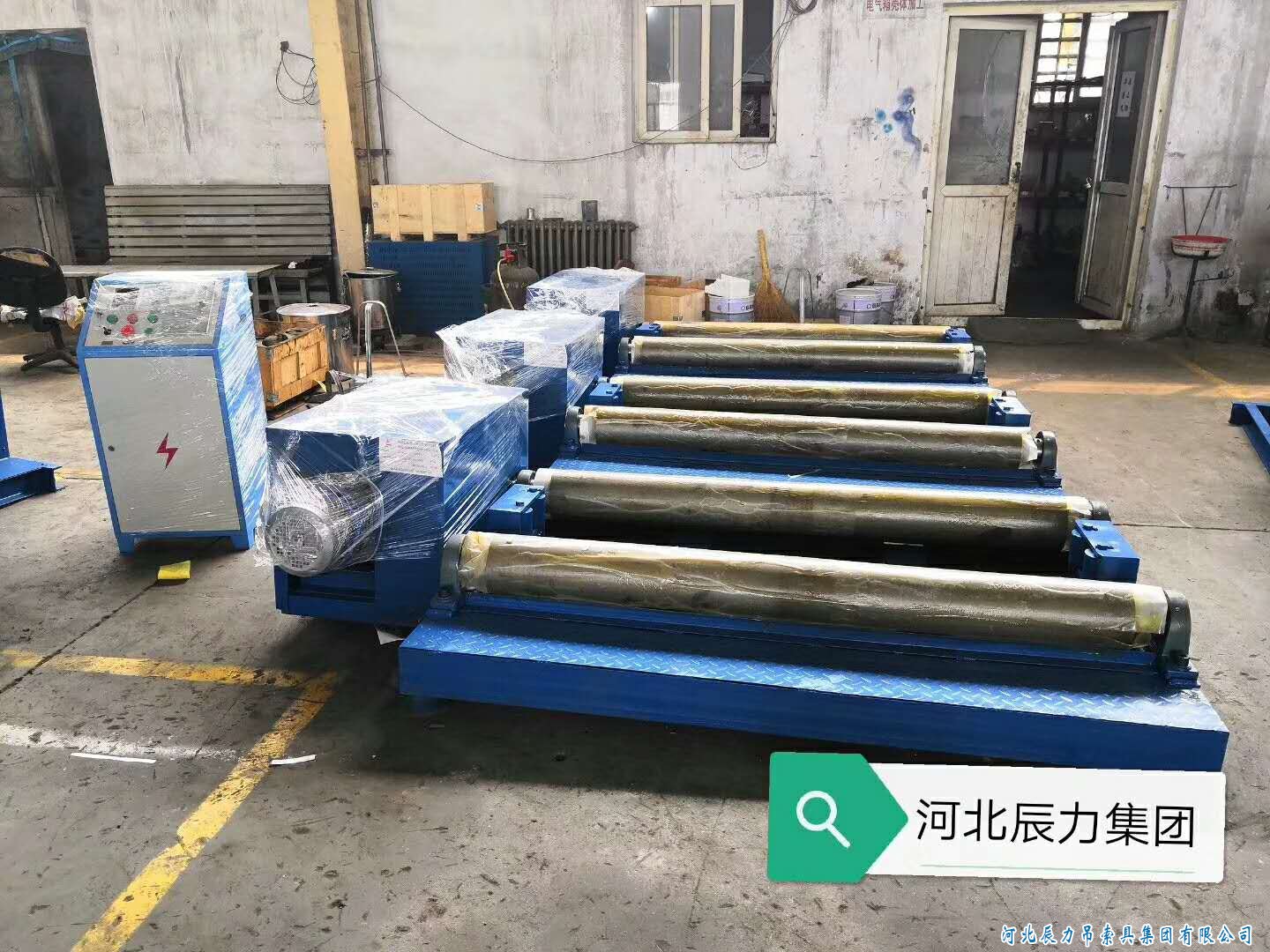 鋼絲繩纏放繩機器，鋼絲繩索具壓制機器，集體裝柜發(fā)貨